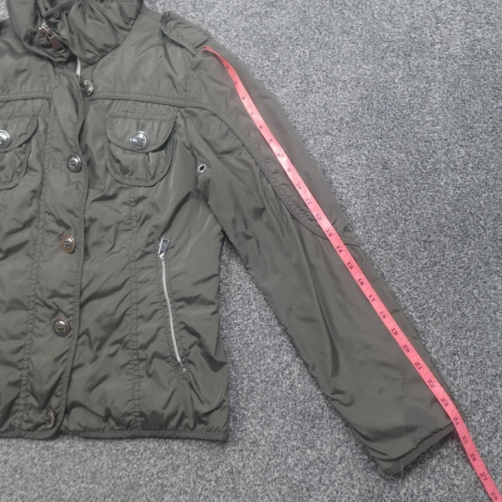 Madeleine Jacket Womens 12 Green Pockets