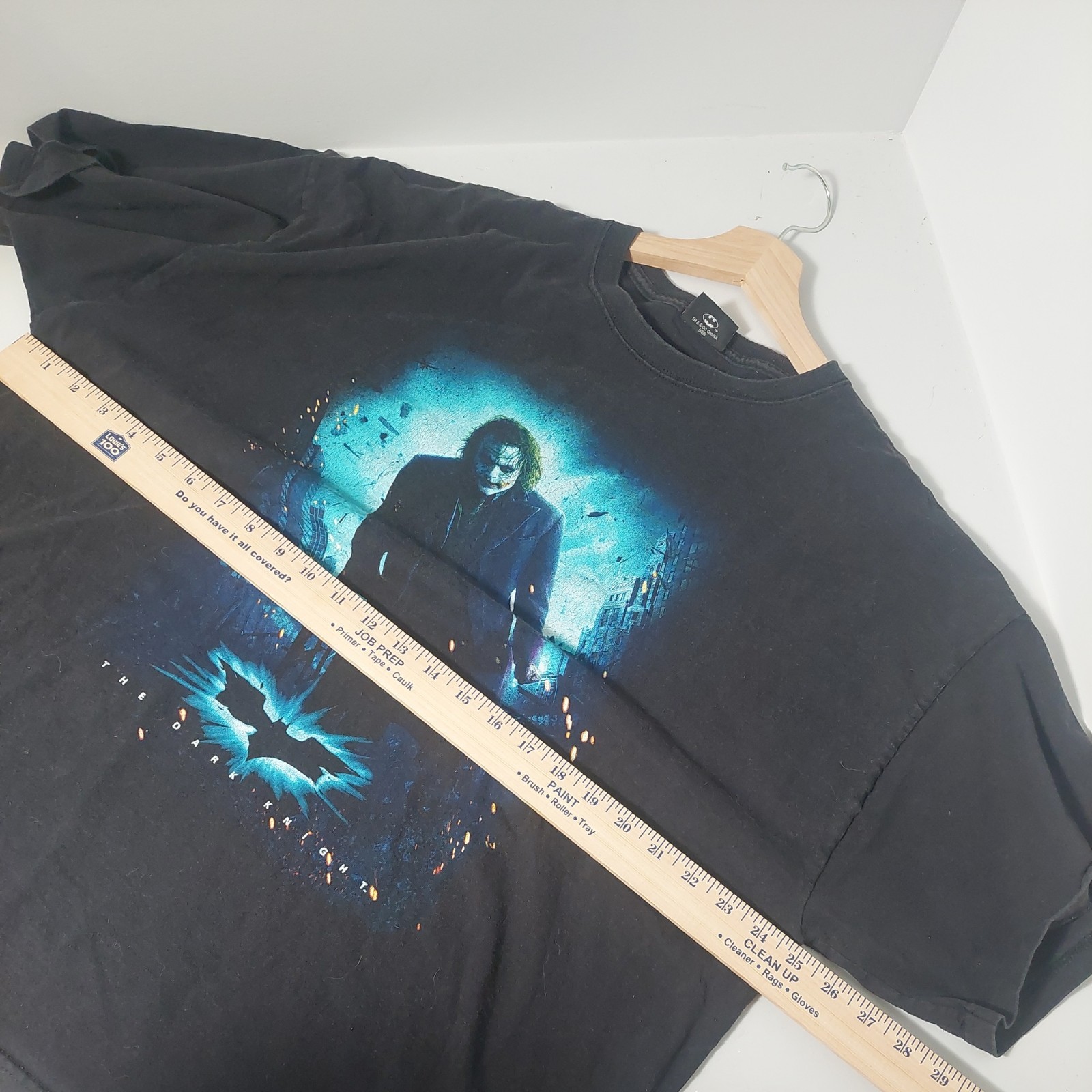 2008 Official THE DARK KNIGHT Heath Ledger T-Shirt Adult Size XXL Y2K
