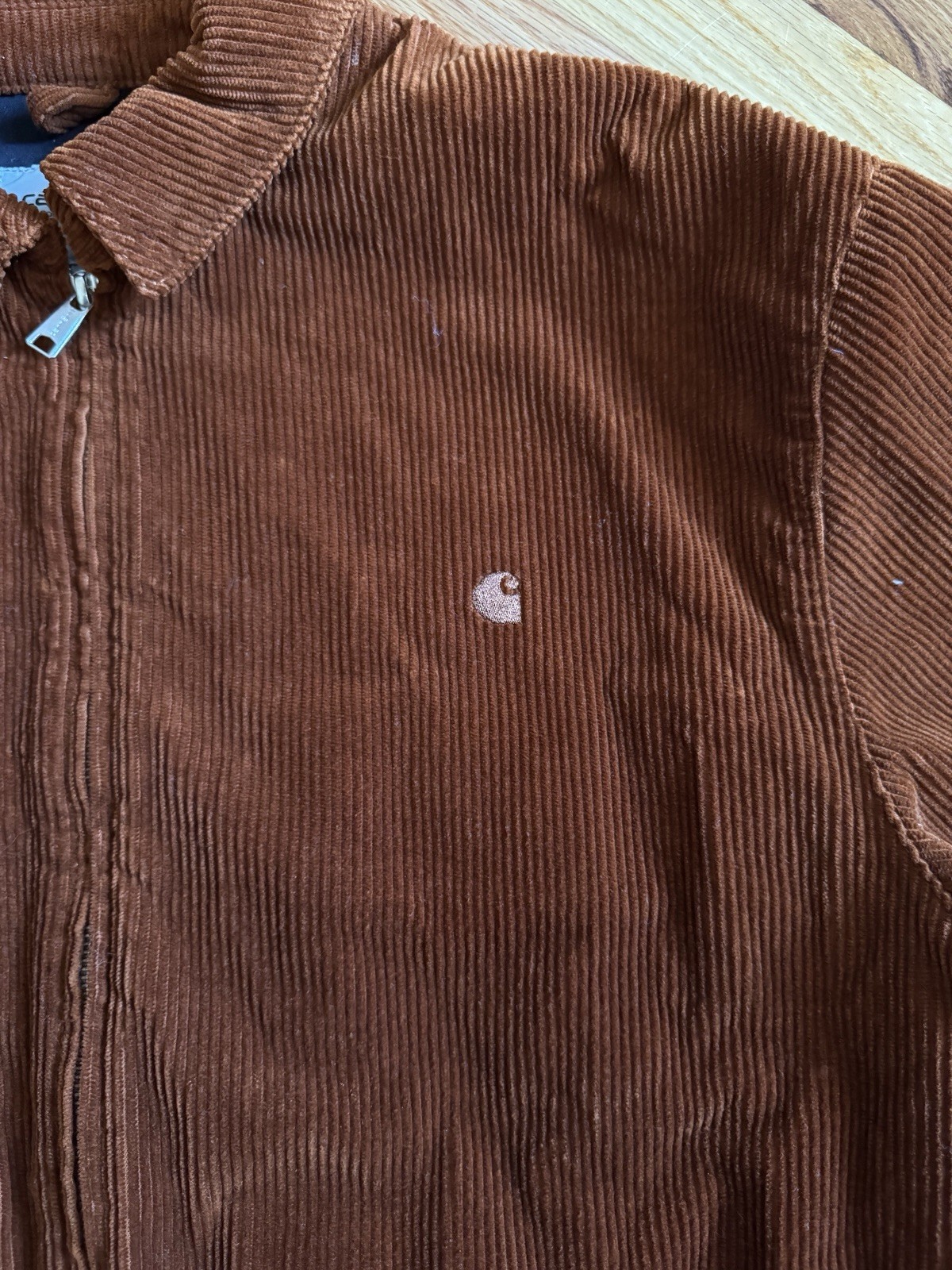 Carhartt WIP Madison Jacket – Burnt Orange/Terracotta – Size M