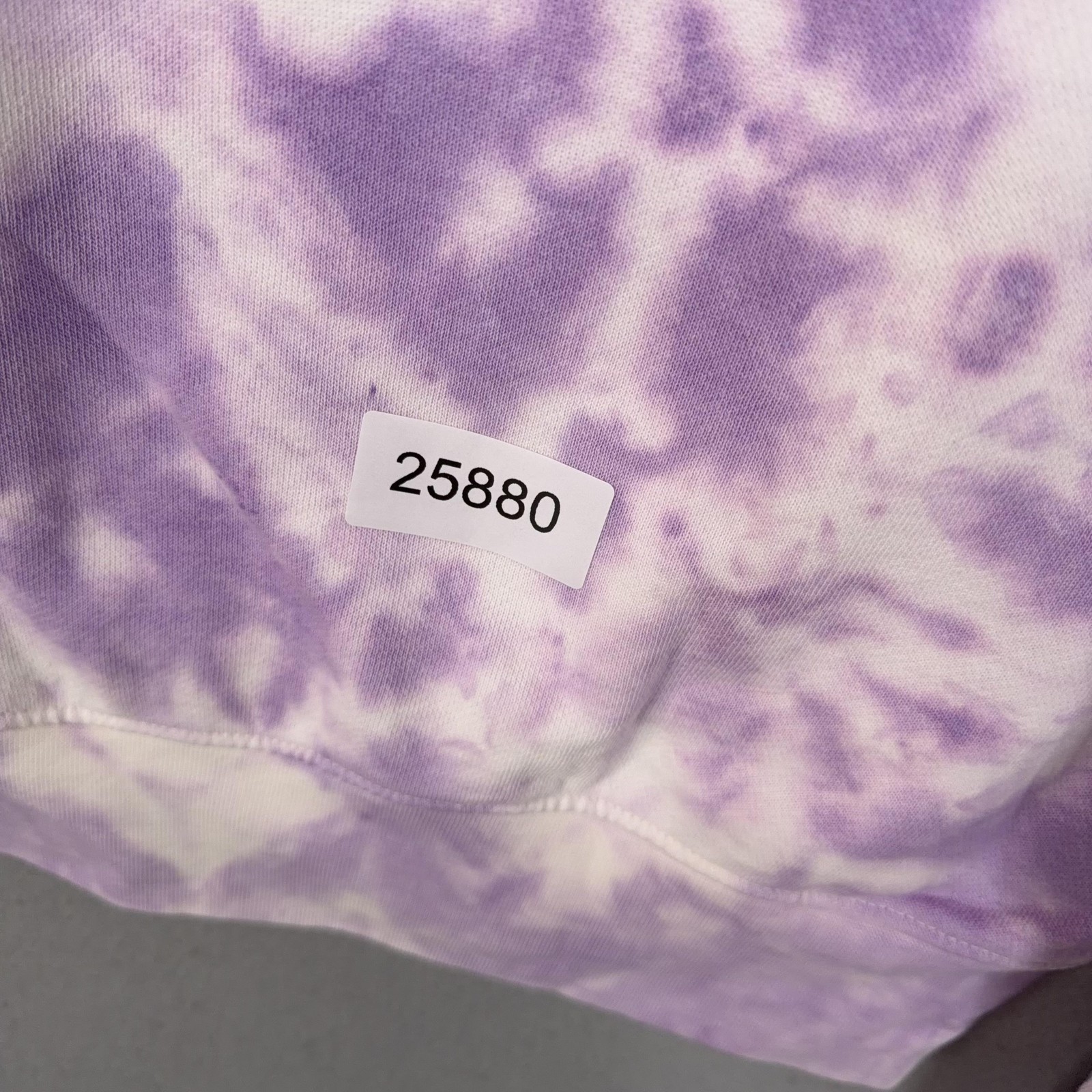 Laguna Beach Sweatshirt Womens Small Purple Tie Dye 1/4 Zip California Cali NWT