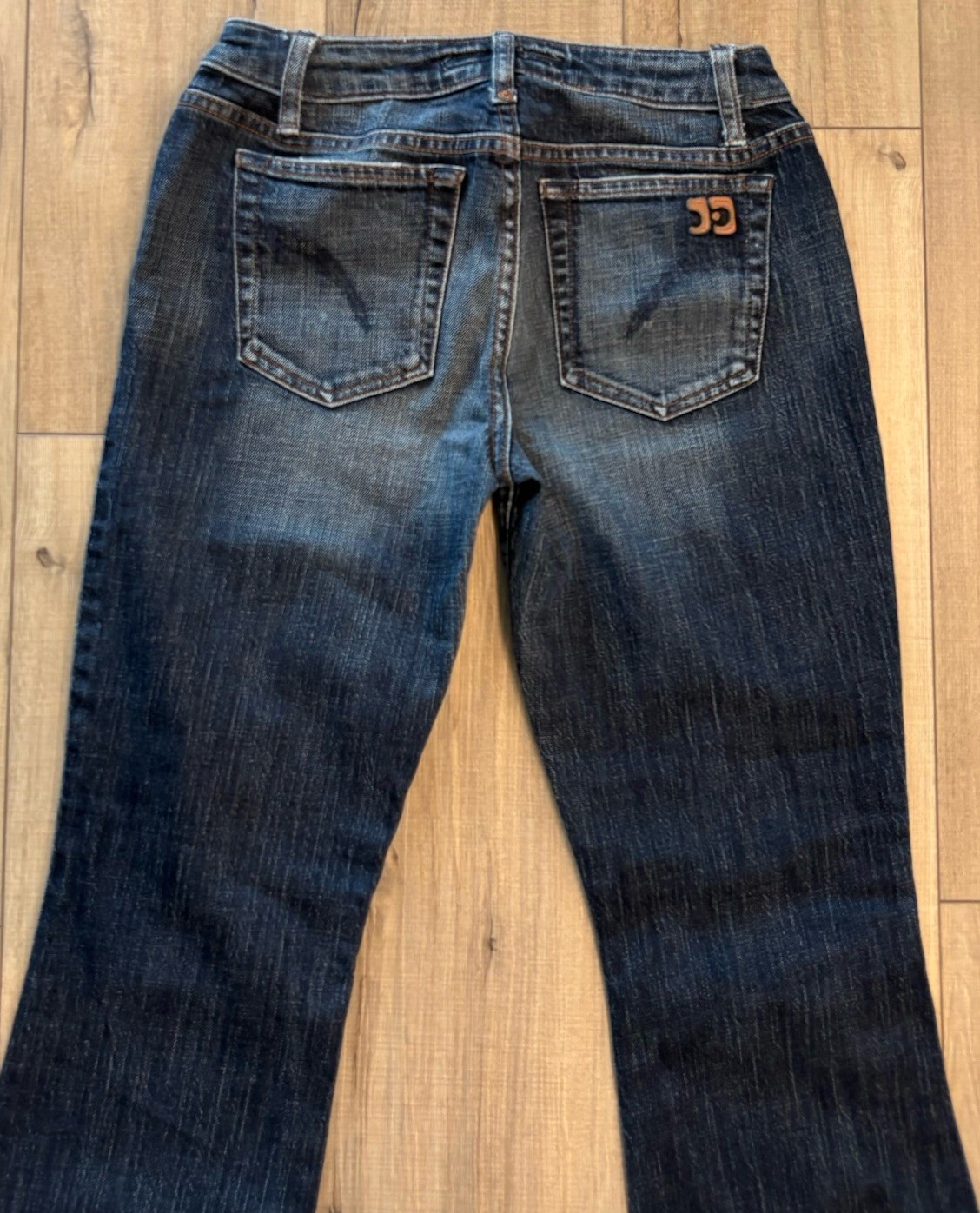 Joe’s Women Jeans Size 28 Boot Cut Blue Distressed Low Rise