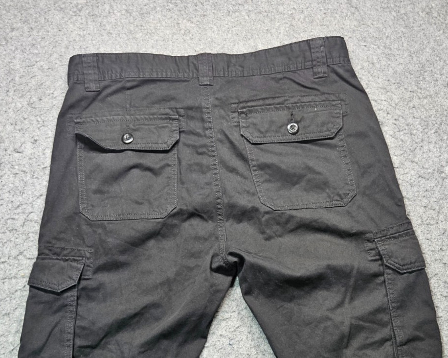 Alamo Apparel black cargo tactical 100% Cotton pants men size 34×30