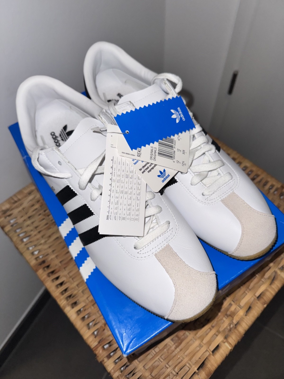 Adidas Originals Rekord G12606 Size 47 1/3 – Deadstock NOS – Original Box – Vintage 2004/05