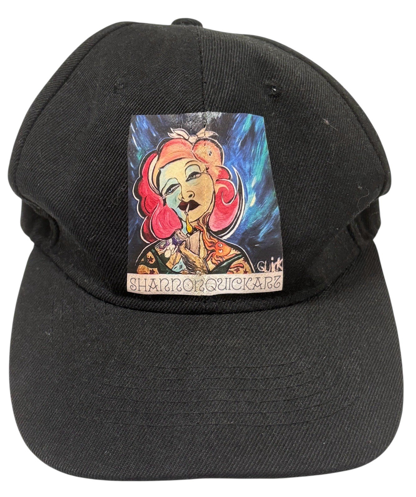Gelante Ed Hardy Type Baseball Cap Artist Shannon OSFA Tattoo Art Style Design