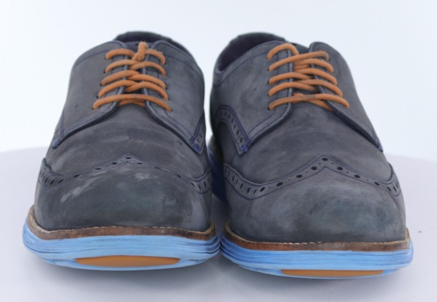 Cole Haan Original Grand Men’s Wingtip Oxford Shoes Size 10.5 M Nubuck Leather