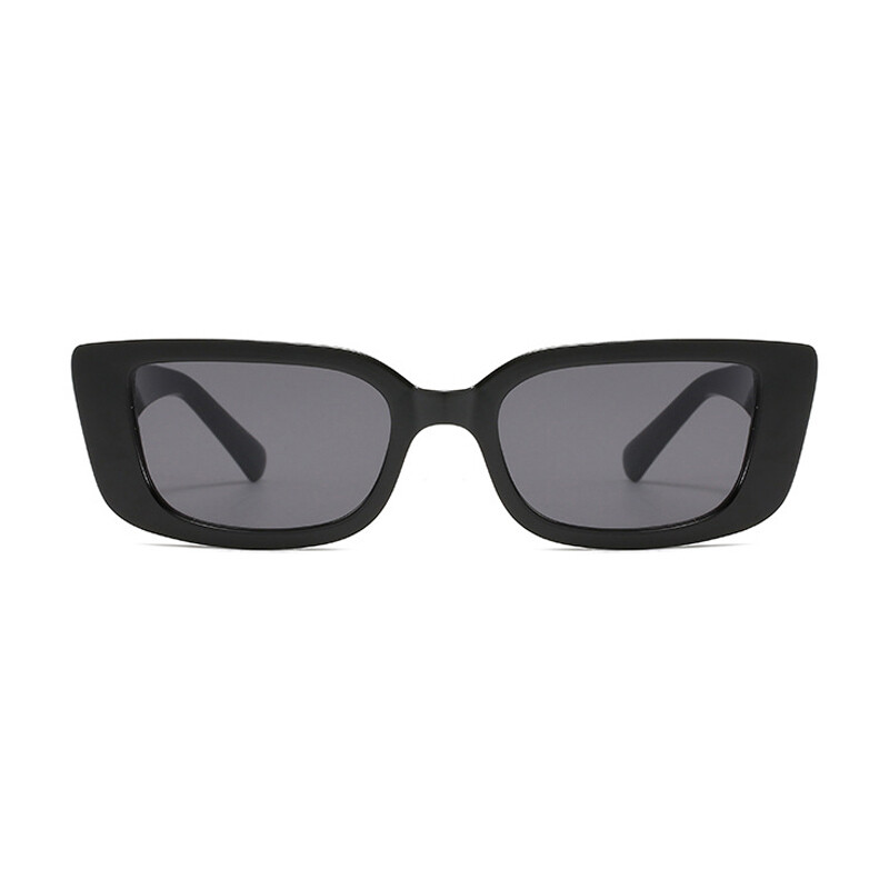 Small Rectangle Sunglasses for Women Men Vintage Trendy Rectangular Sunglasses