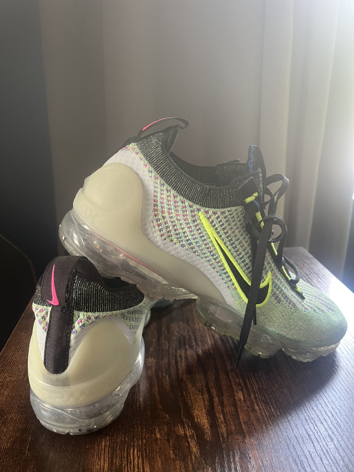 Size 10 – Nike Air VaporMax 2021 Flyknit Next Nature Volt Photo Blue