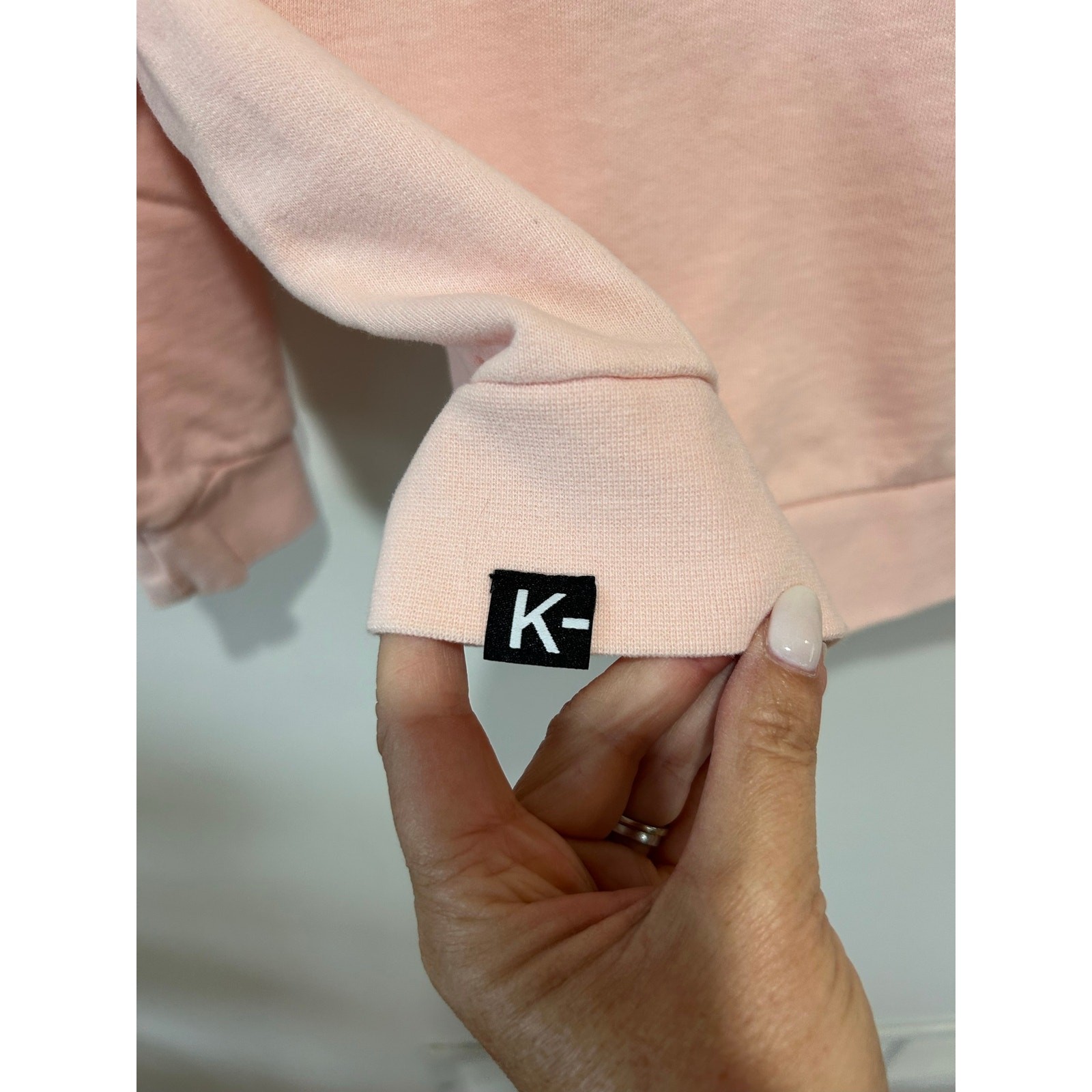 Kingsland Winter Equestrian Festival pink quarter zip sweastshirt womens XS