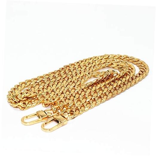 47″/120cm Iron Flat Chain for Handbag Shoulder Bag Crossbody Bag Purse Gold