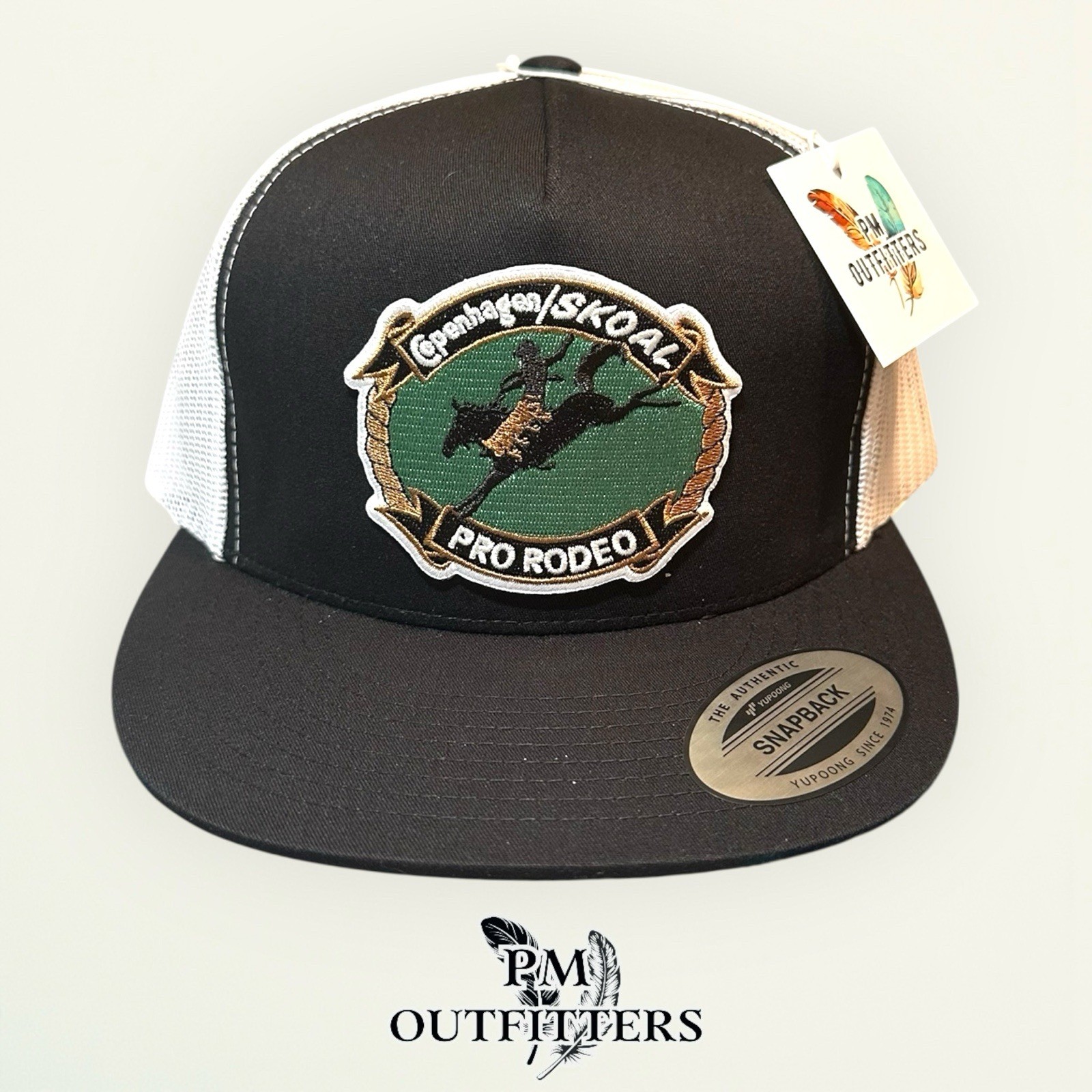 Retro Copenhagen / Skoal Pro Rodeo Vintage Patch YP Classics Trucker Snapback
