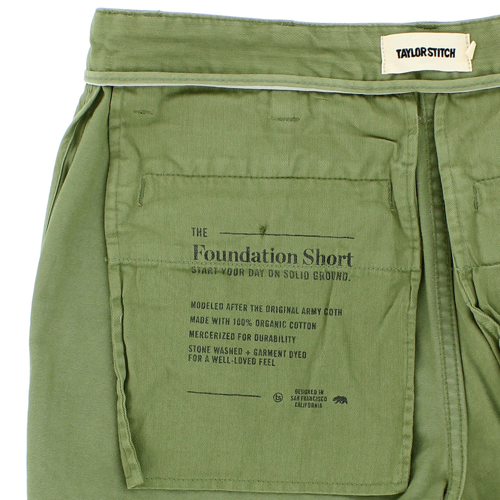 Taylor Stitch Shorts, Men’s The Foundation Chino Shorts MSRP $88.00