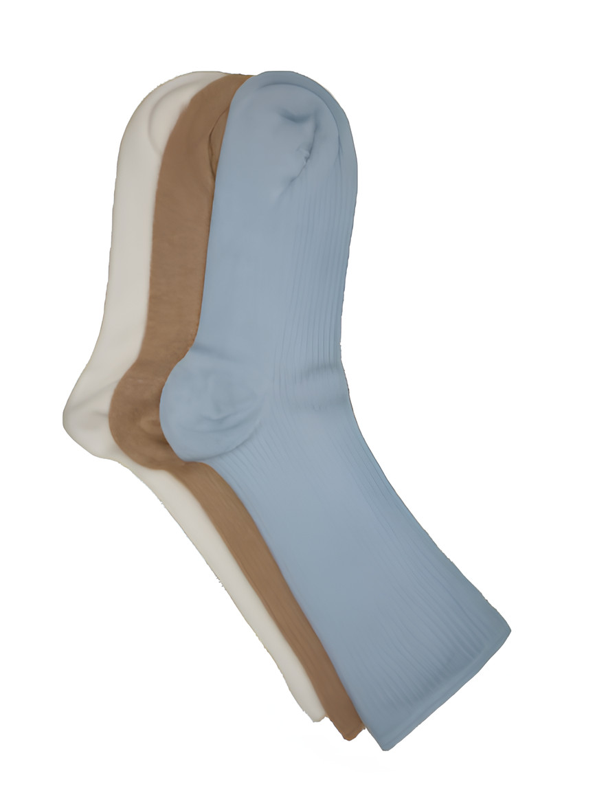 Sierra Socks Diabetic/Arthritic Rayon from Bamboo Soft Crew Comfort Top Socks