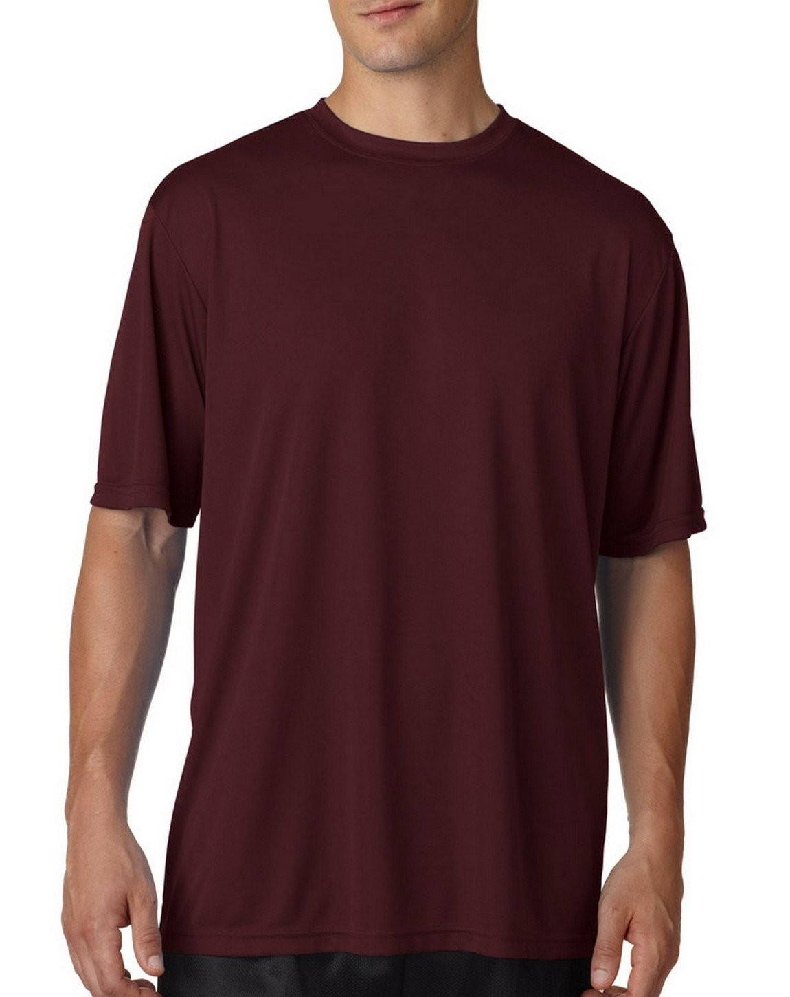 N3142 Adult Cooling Performance Tee, Maroon, Medium