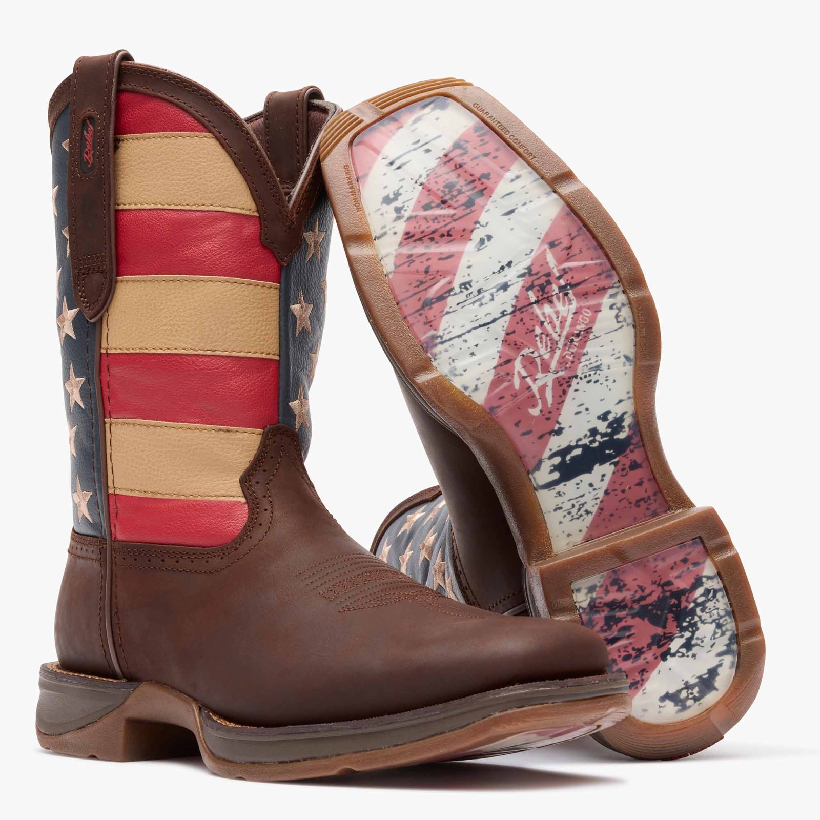 Men’s Durango Rebel American Flag Patriotic Western Boots