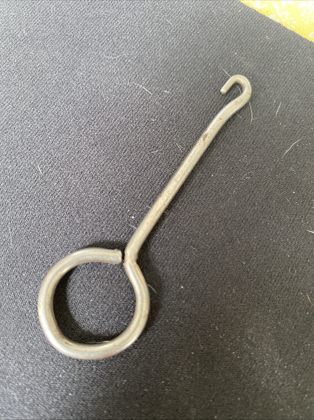Vintage Antique Metal Shoe Wire Button Hook Boot Hook