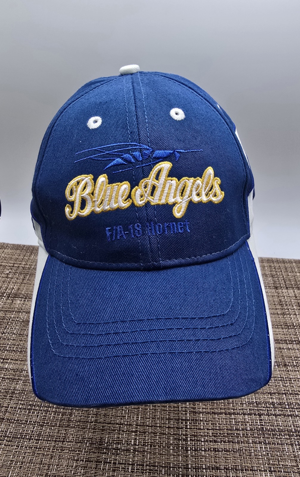 Blue Angels Hat F/A-18 Hornet Airware Hat Cap Adjustable Strap Embroidered