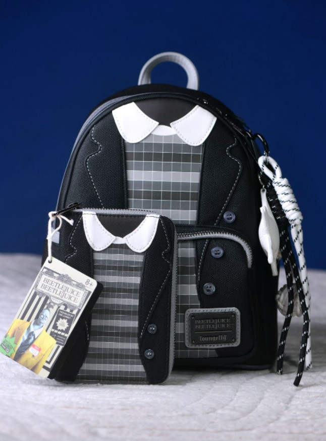 Loungefly Beetlejuice Lydia Deetz Backpack & Wallet – NWT