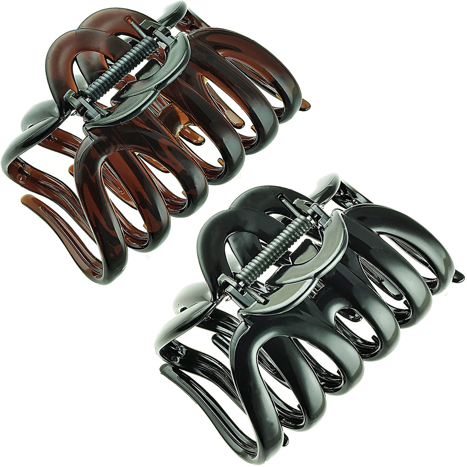 French Octopus Hair Clip Women Long Curly Wavy Strong Hold Grip Made In France
