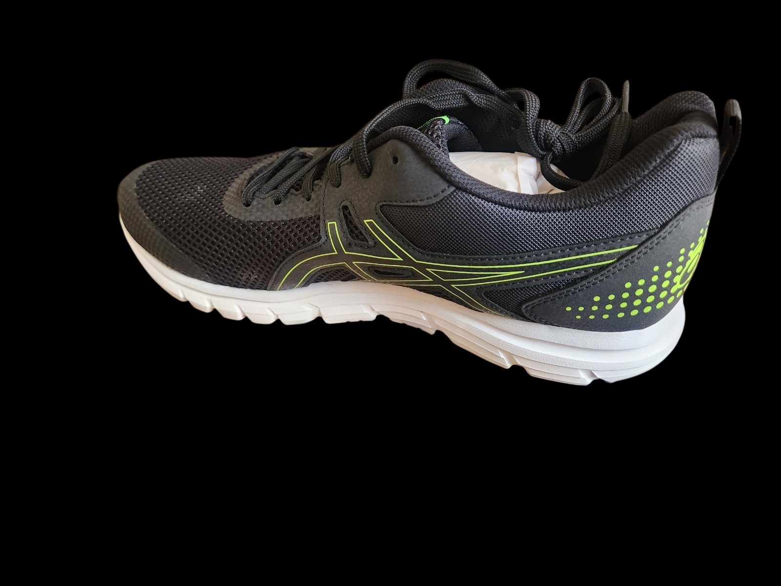 ASICS Men’s Gel 33 RUN Black/ Hazard Green Size 11M. NEW