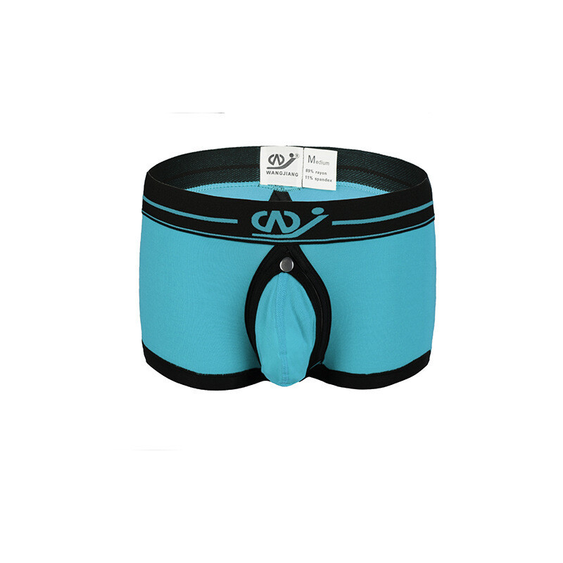 Men’s Athletic Leisure Sexy Simple Boxer Briefs Men’s Low Rise Underwear
