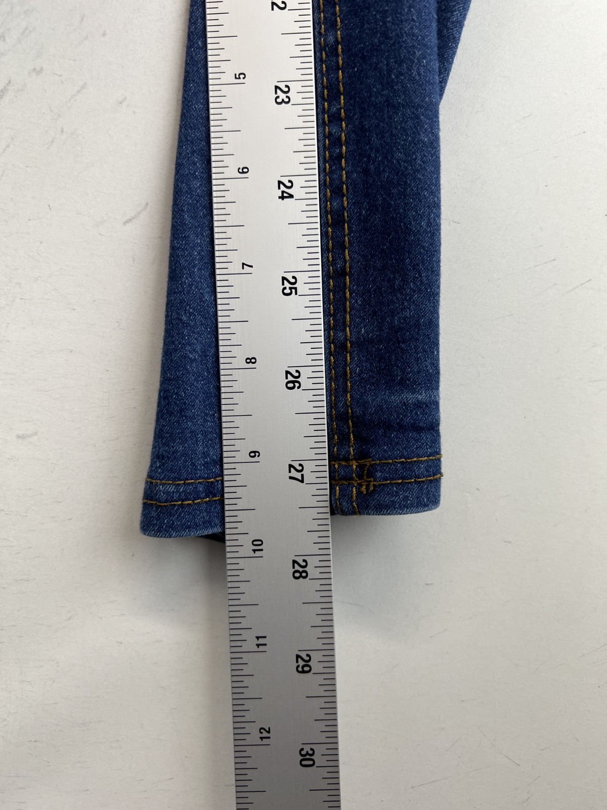 Jvini Fashion Jeans – Womens Size M – Blue – Pull On Jegging – Stretch (4585)