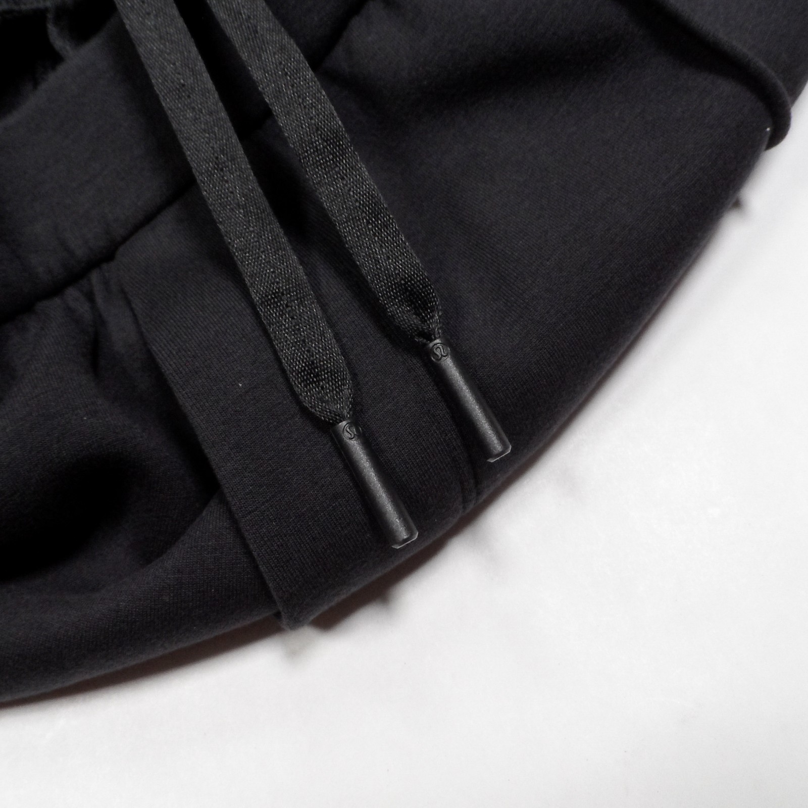 2025 Lululemon ‘Smooth Spacer Pintuck’ Black Drawstring Casual Pants – L Large