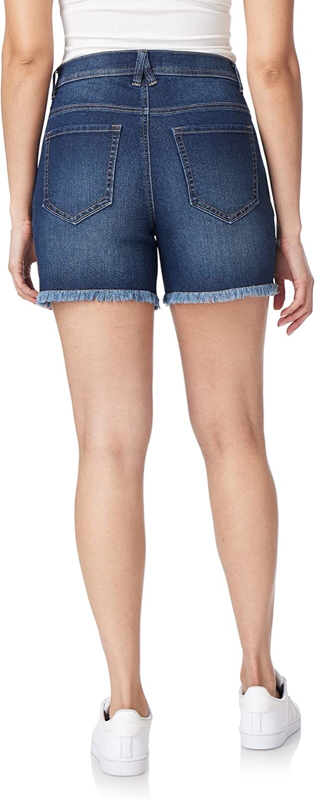 Angels Forever Young Women’s Signature Retro Mid-Rise Midi Shorts