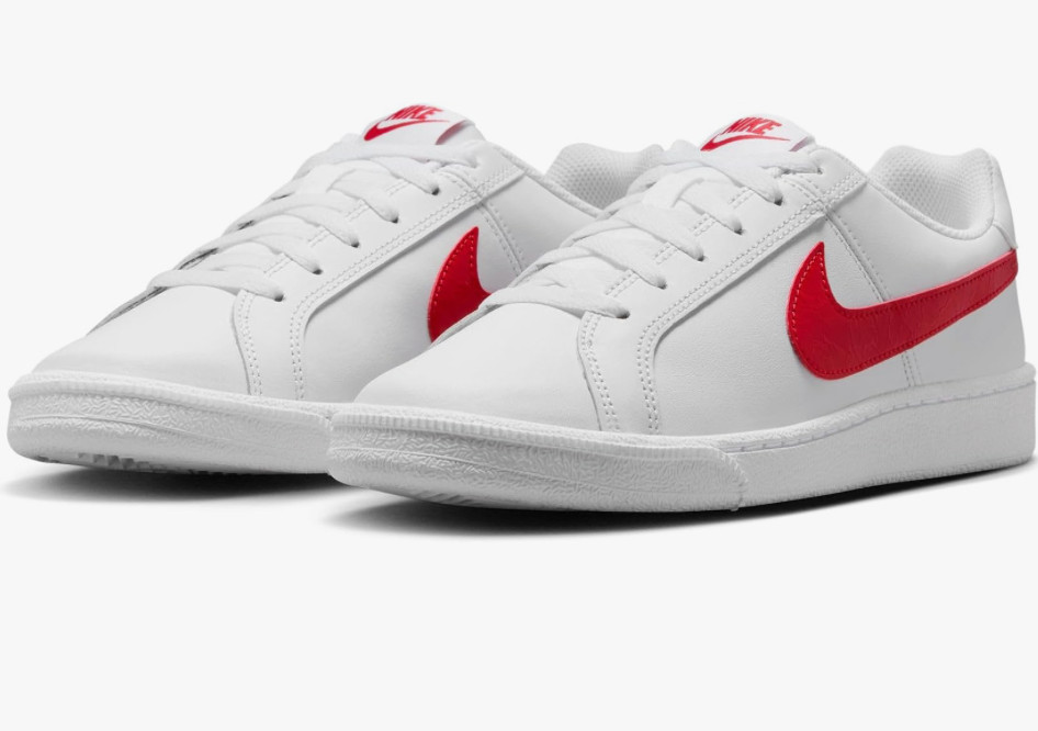 Nike Court Royale White University Red Women’s Shoes 749867-114