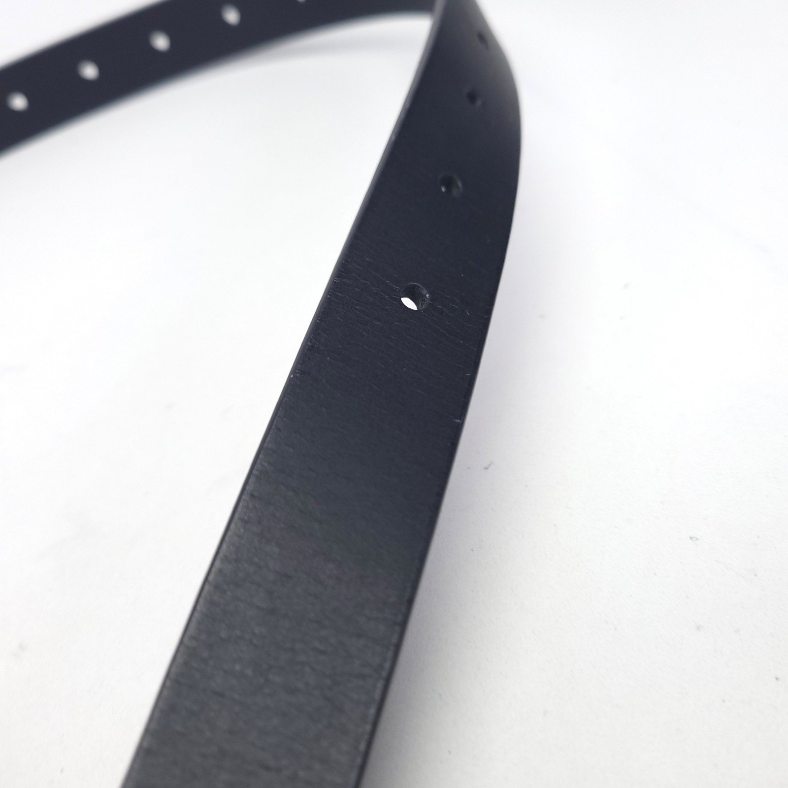 Metal Keeper Leather Belt 30 32 34 Black