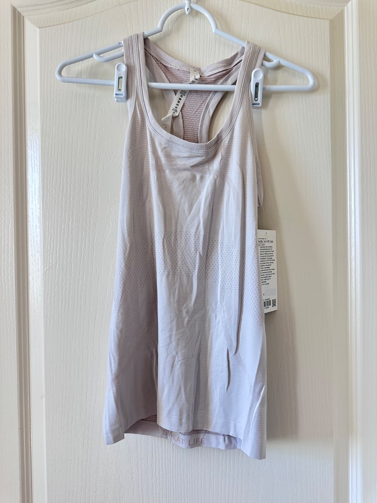 NWT Lululemon Swiftly Tech RB Tank 2.0 Cool Dune Mink Berry Size 6