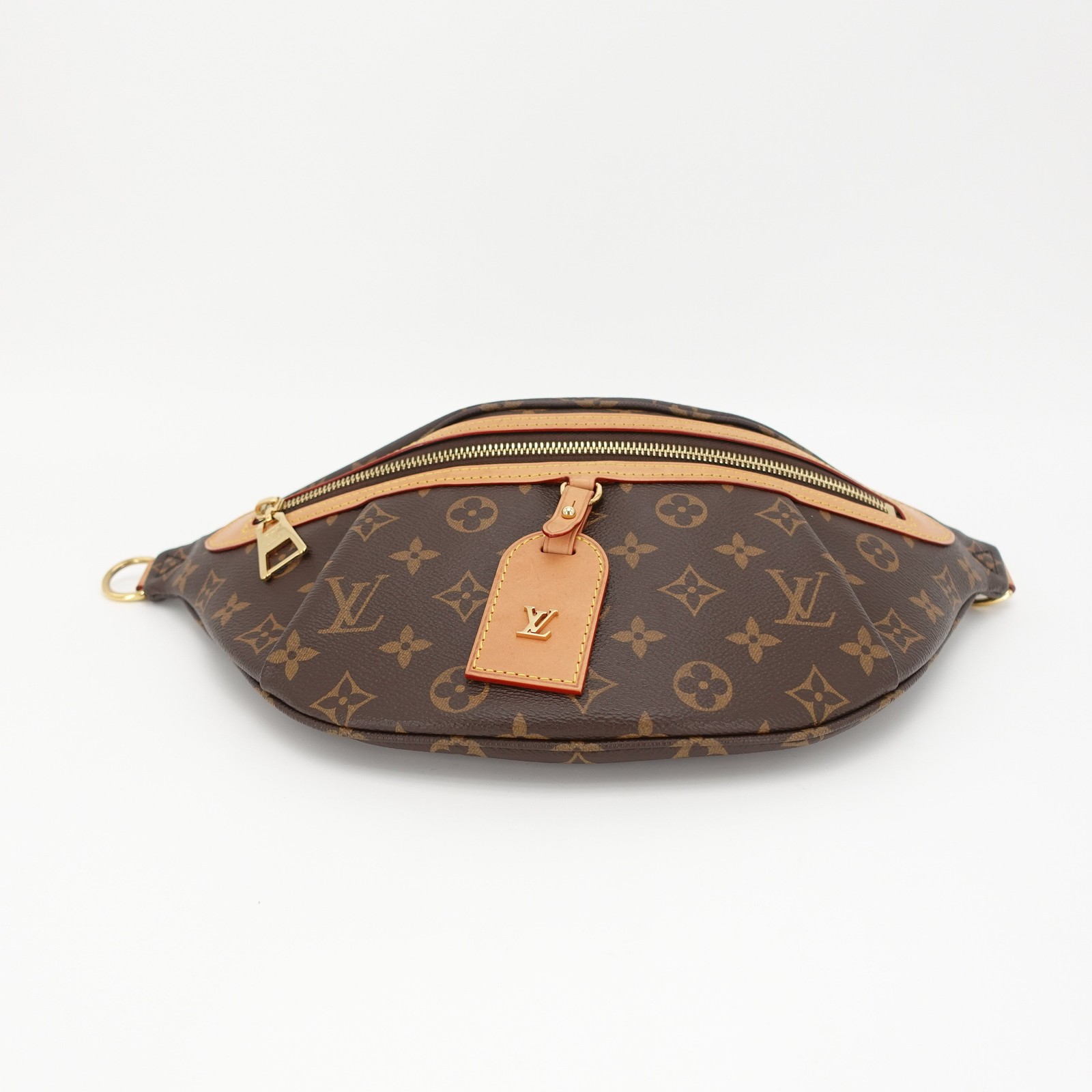 Louis Vuitton High Rise Brown Monogram Canvas Bumbag Waist Shoulder Belt Bag