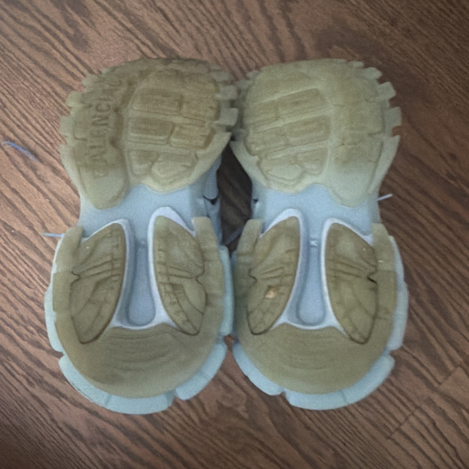 A slightly used pair of Balenciagas track shoes (Box included) Has receipt .