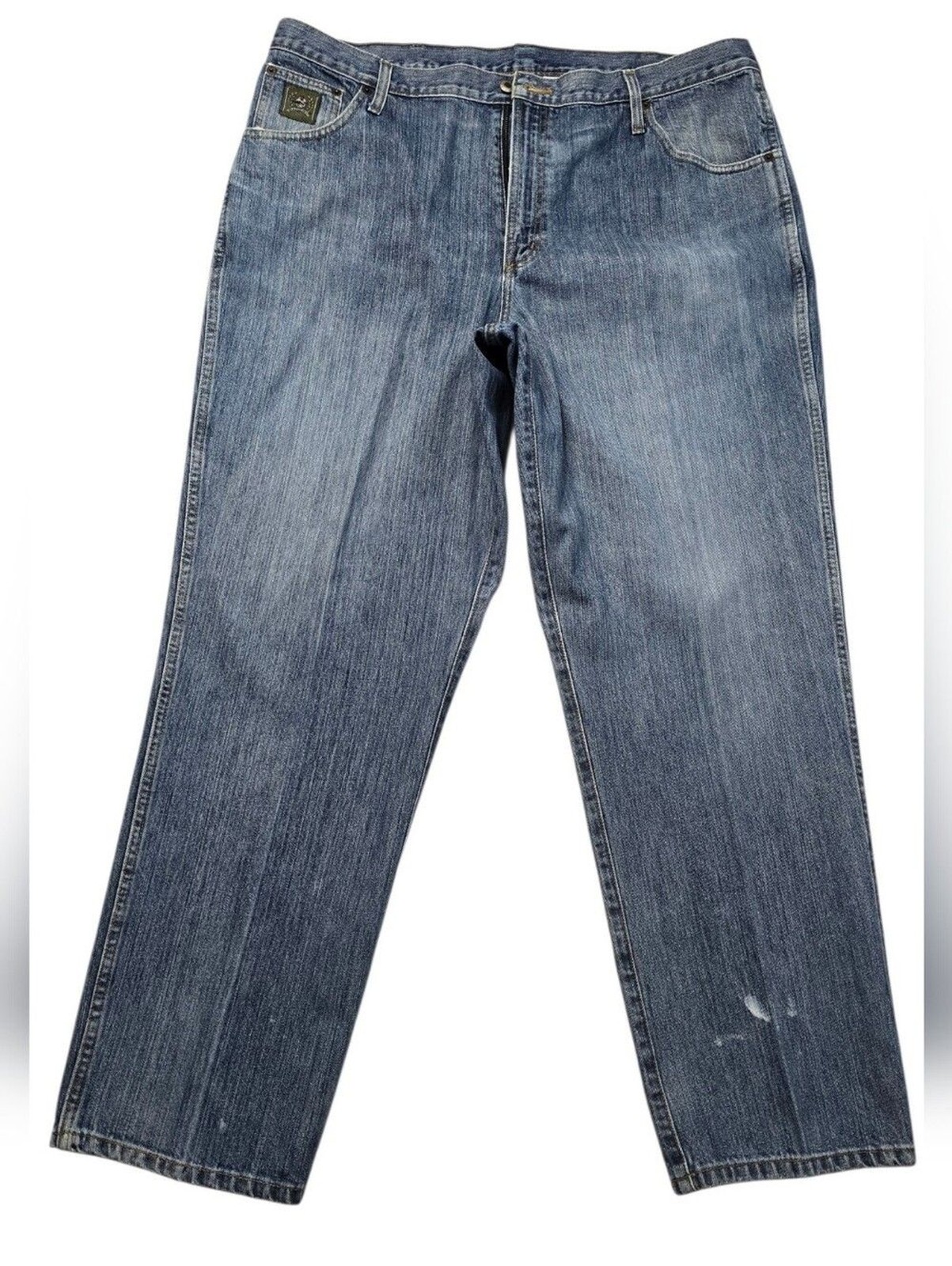 Cinch Men’s Faded Blue Straight Jeans