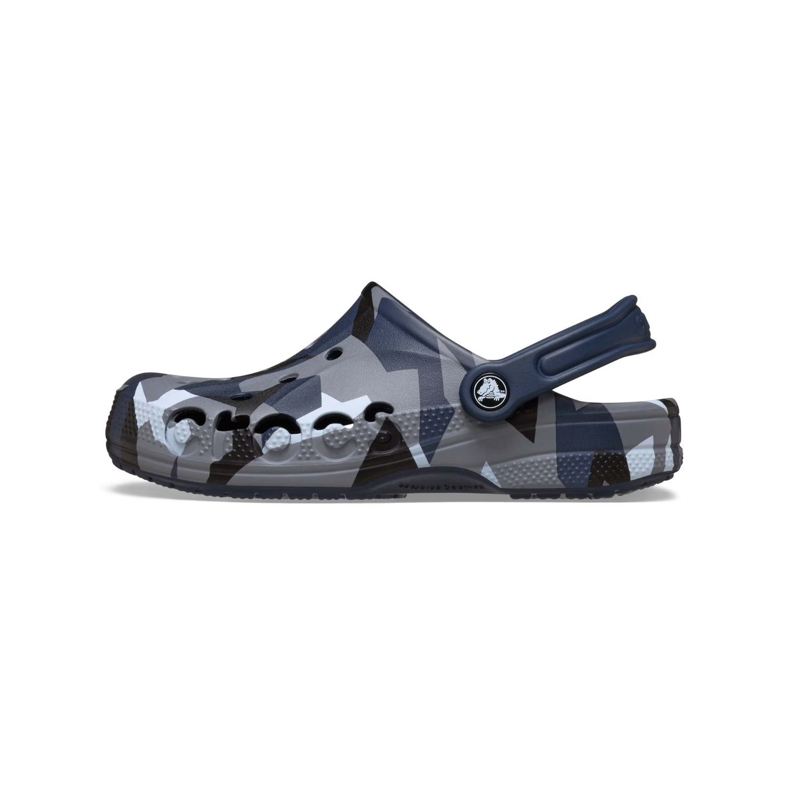 Crocs Adult Unisex Baya Clog – Navy/Multi Color