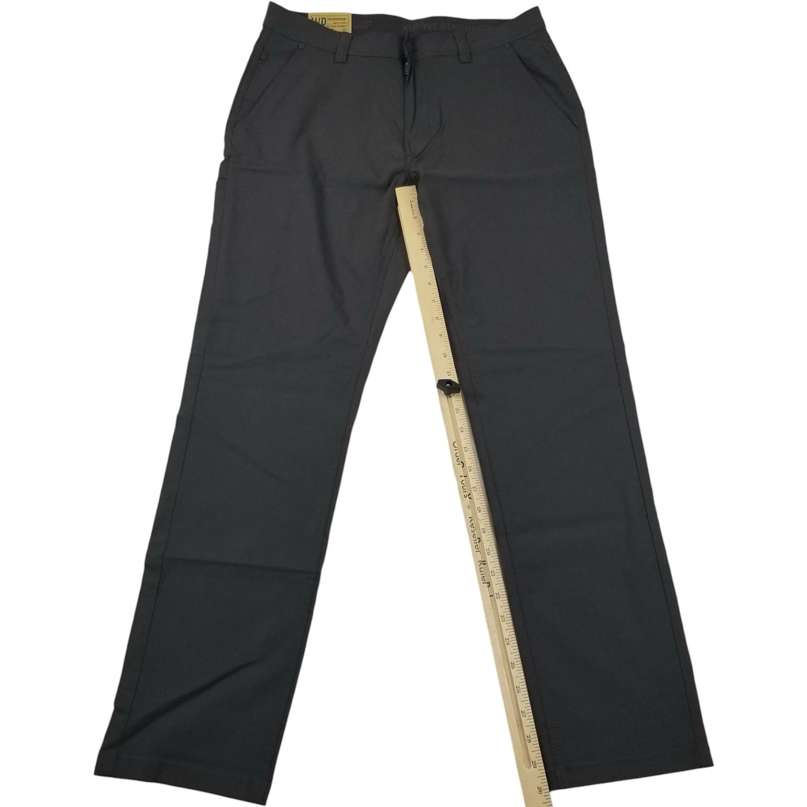 Weatherproof WP Mens 32X32 Charcoal Classic Fit Active Stretch Tech Utility Pant