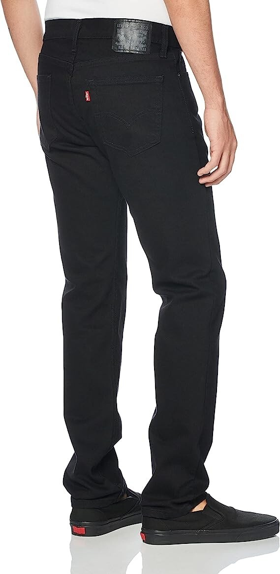 Levi’s Men’s 511 Slim Fit Jeans Native Cali Black Stretch 33W x 30L 045111907