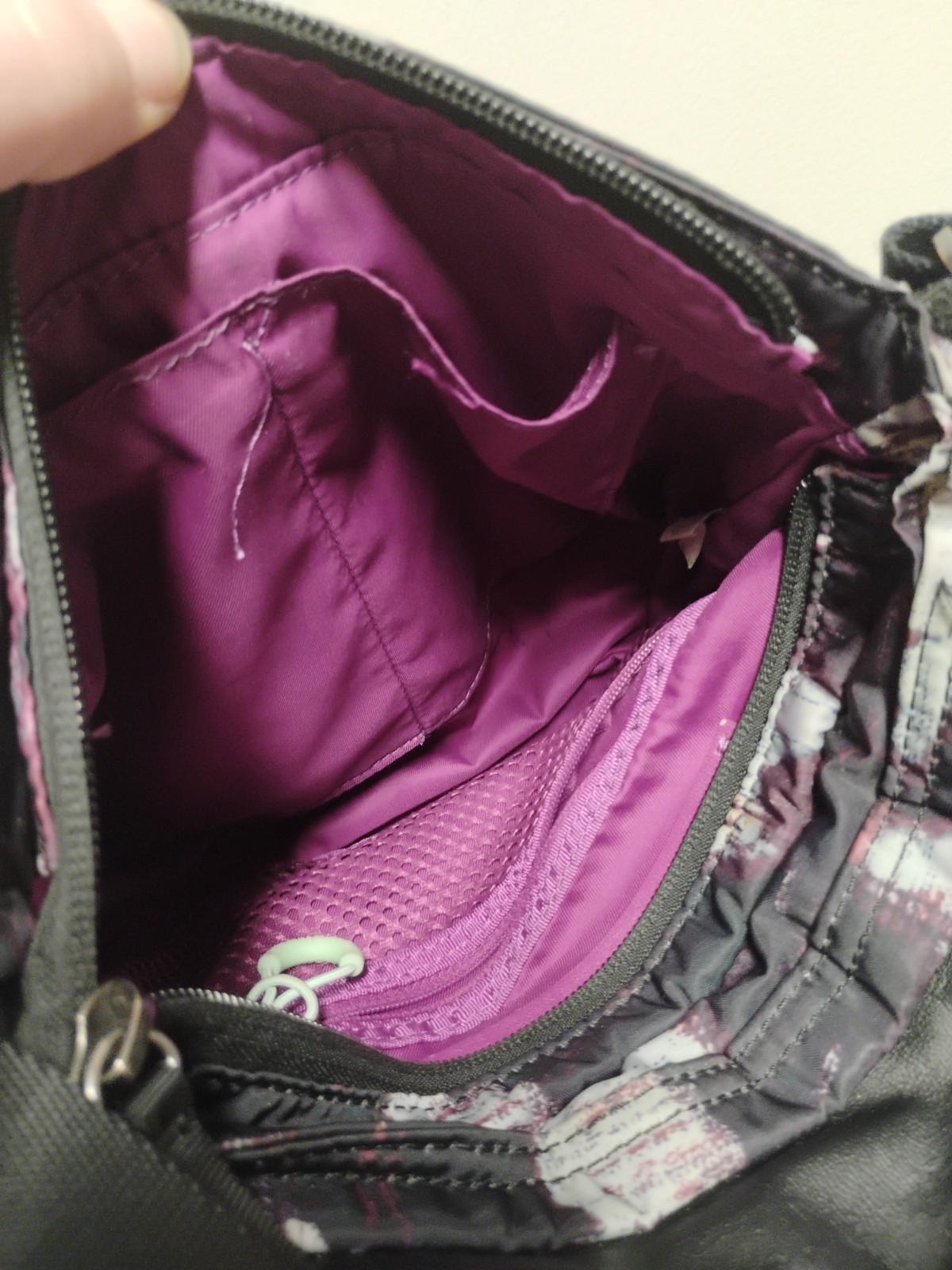 Lululemon Athletica Party Om Festival Bag Crossbody Frosted Rose Gray Pink