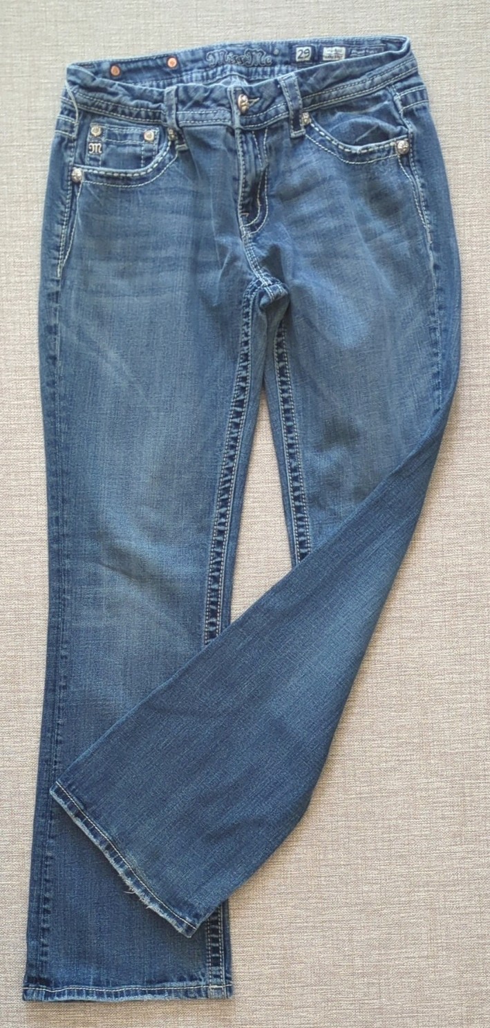 Miss Me Easy Boot Jeans Women’s Size 29 Mid-Rise 29×30 JE8281E2R