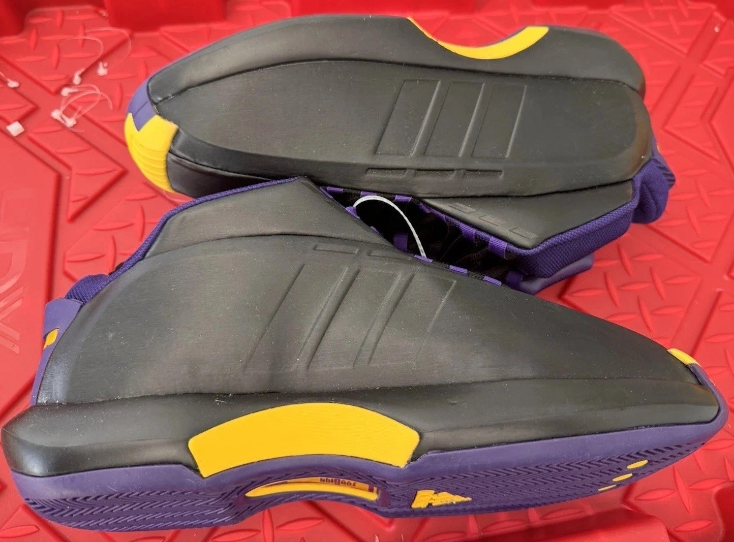 Adidas CRAZY 1 Kobe Black Lakers “Away” Mens Size 10.5 Basketball Shoes Sneakers