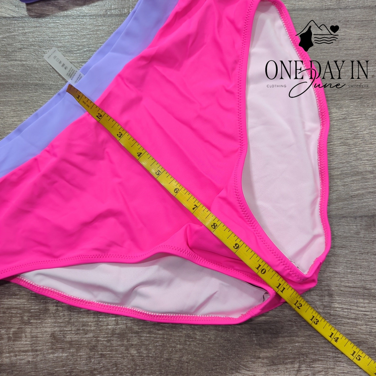 Blooming Jelly Modest Bikini Swimsuit Size L