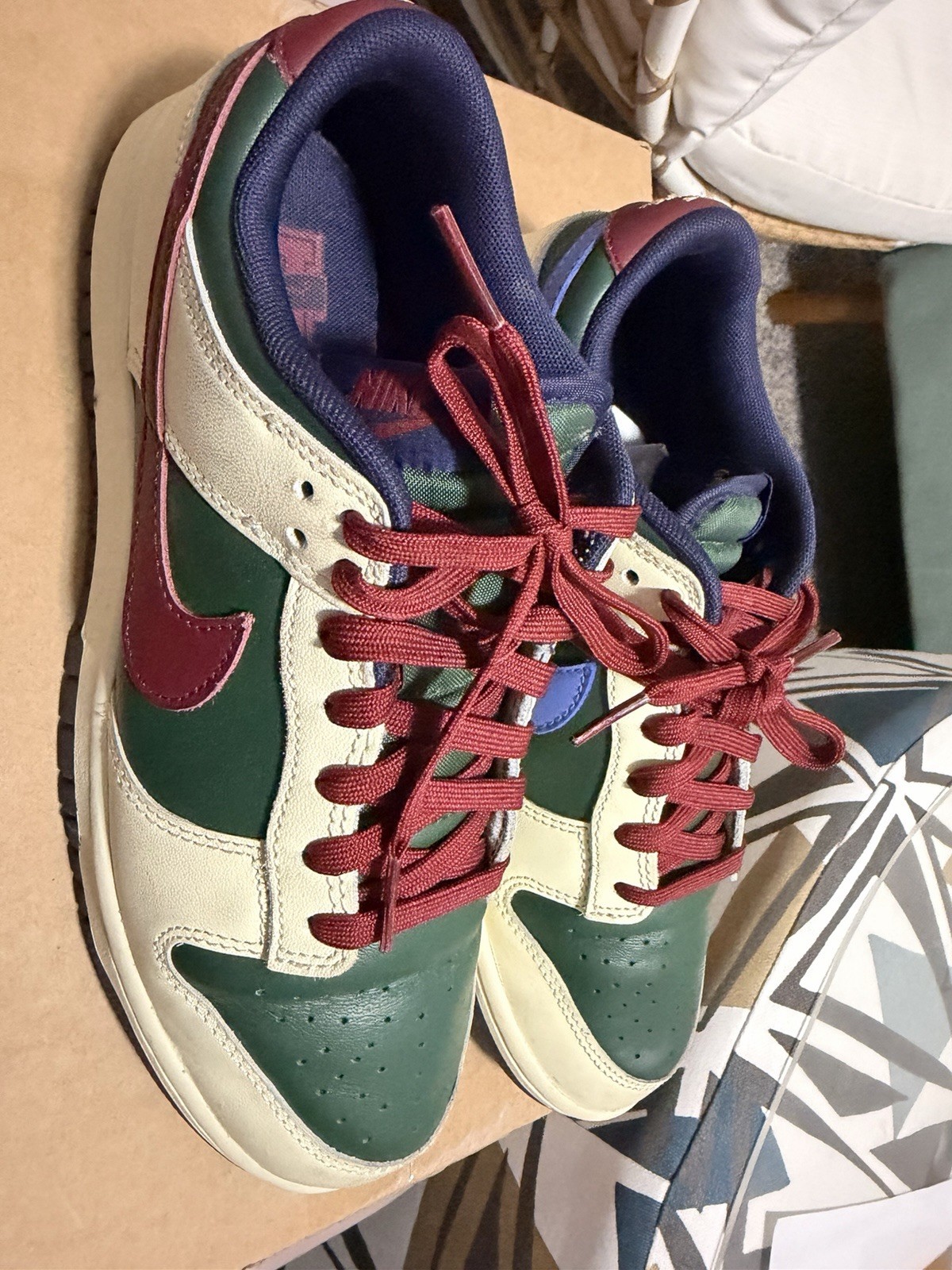 Nike dunk low from nike to you. Size 8M. No box.