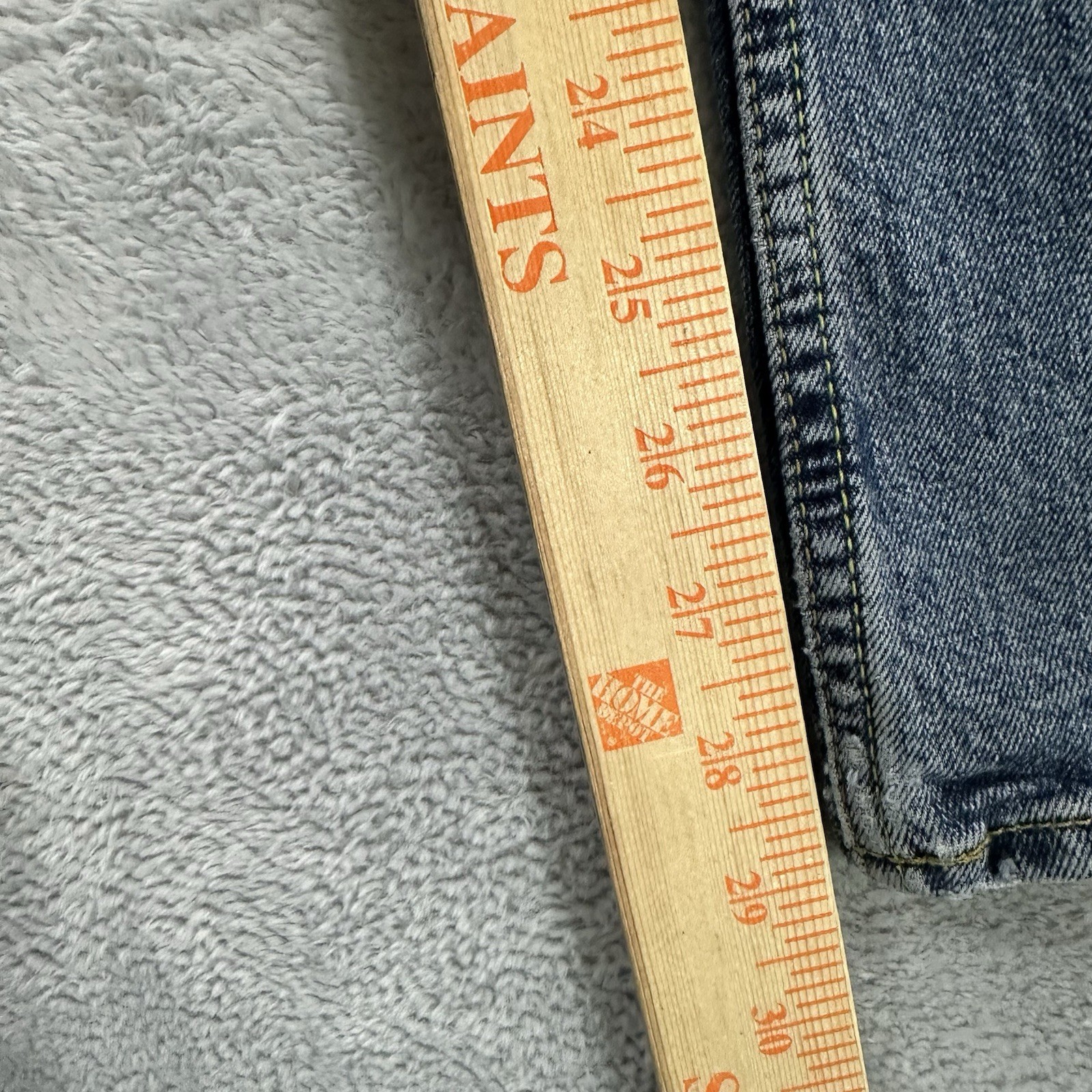 Old Navy Jeans Women’s 28 Waist Bootcut Just Below Waist Stretch Light Blue Y2K