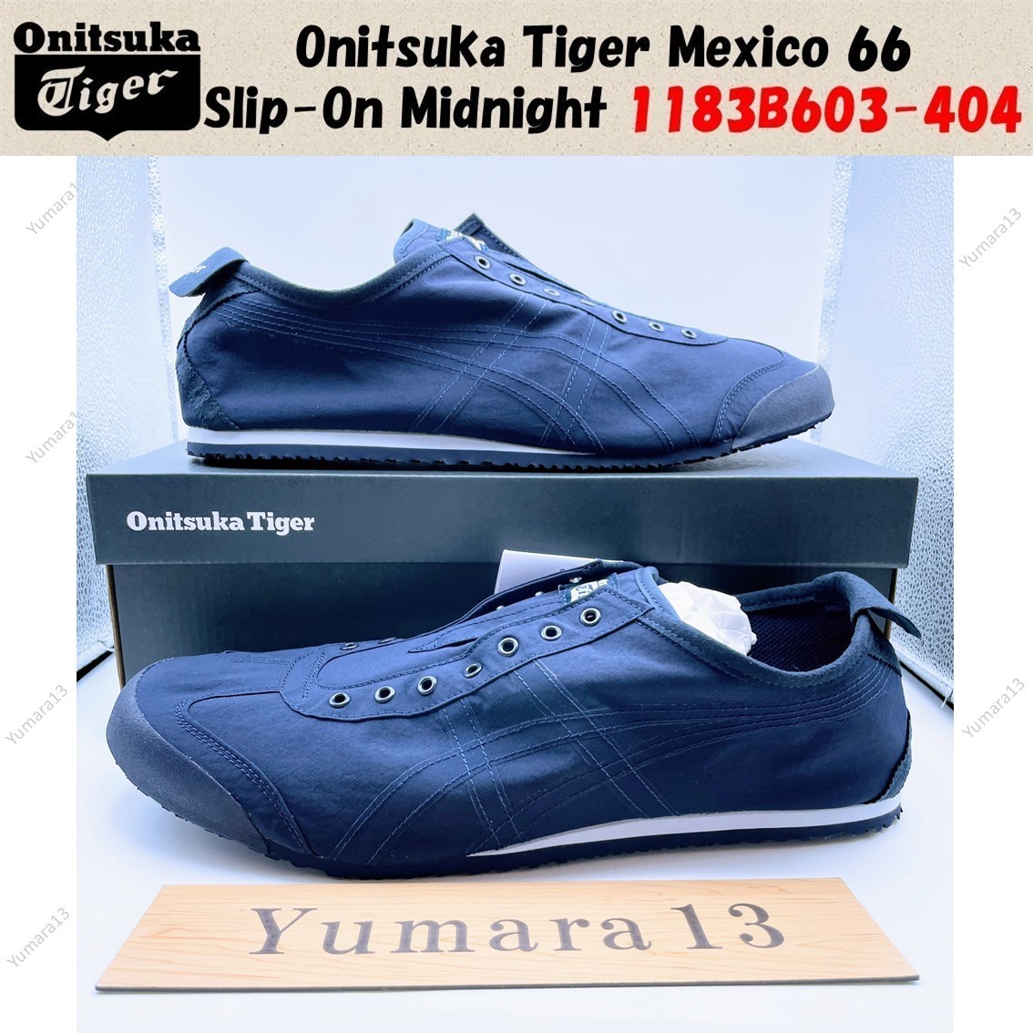 Onitsuka Tiger Mexico 66 Slip-On Midnight 1183B603-404