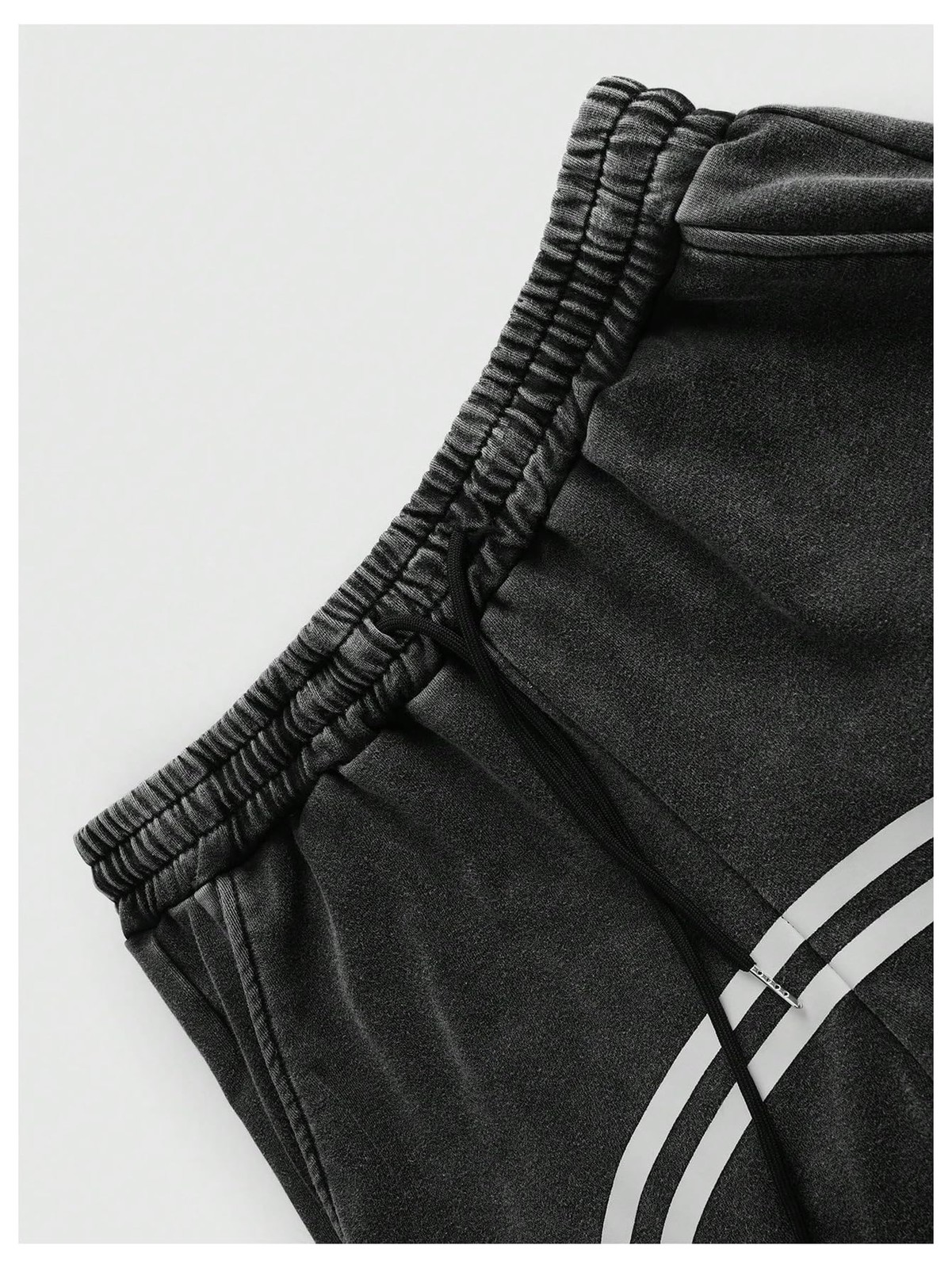 Men’s Striped Baggy Sweatpants Y2k Wide Leg Pants Drawstring Graphic Track Pa…