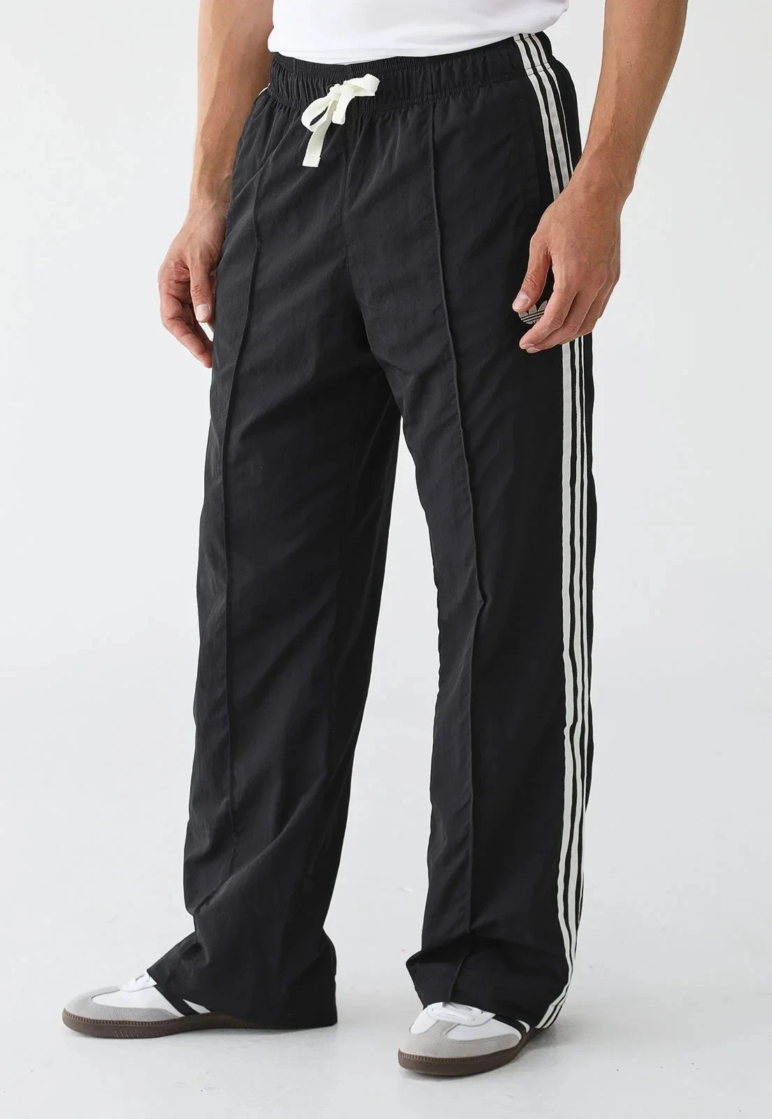 adidas Originals Basketball Wide Leg Woven Pants Q1 Side pockets JM1785 New