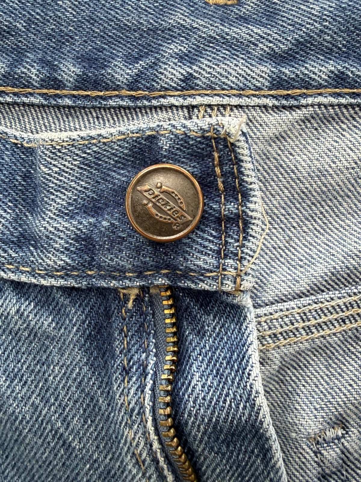 Dickie’s 7-Pocket 32×31 (actual sz.) Carpenter Blue Jeans Work Pants Hammer Loop