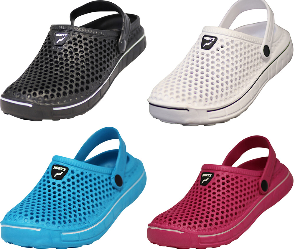 Norty Women’s Garden Clogs Shoes Casual Quick Drying Slippers Sandals Beach Shoe