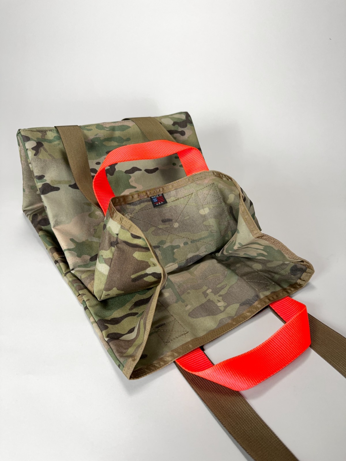 Carry All Tote Bag Multicam Scorpion W2 OCP 500D Brand New USA Made