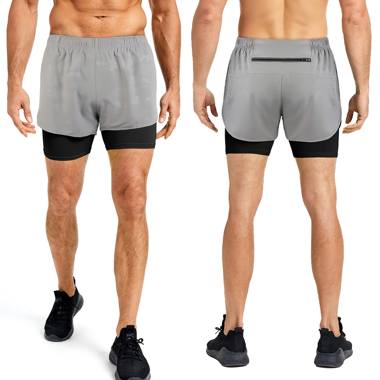 Mens Summer Workout Pants Training Shorts Quick Dry Pants Sports Fitness Shorts
