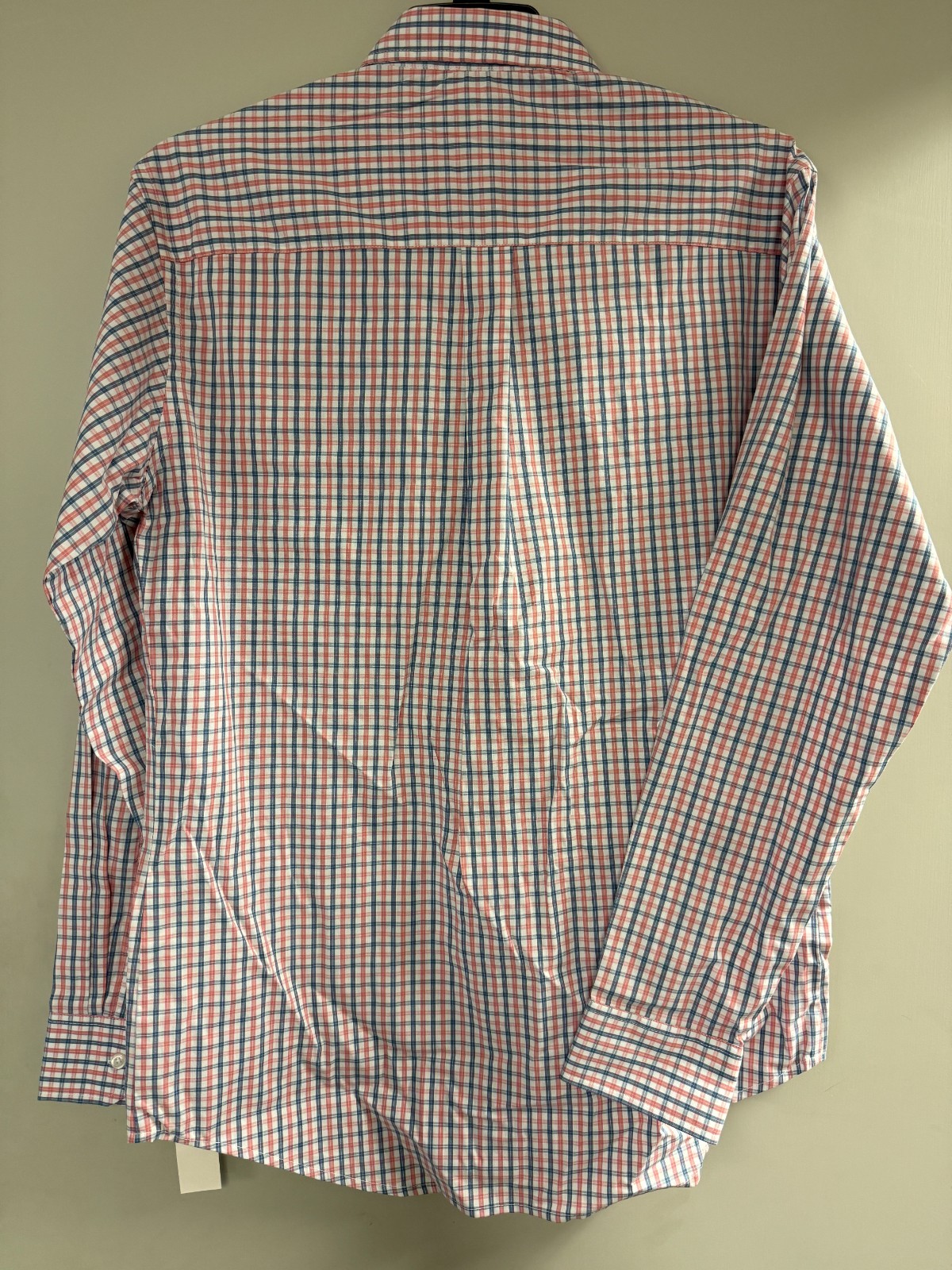 IZOD Men’s Button Down Long Sleeve Dress Shirt Holly Berry Size 3XB Big & Tall